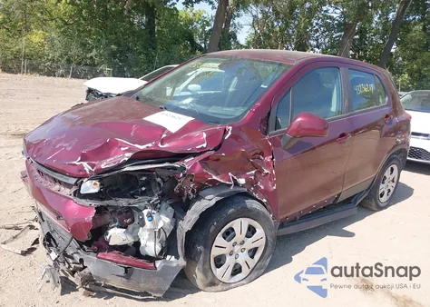 2017 Chevrolet Trax Ls из США, поврежденный, VIN 3GNCJKSB2HL266940